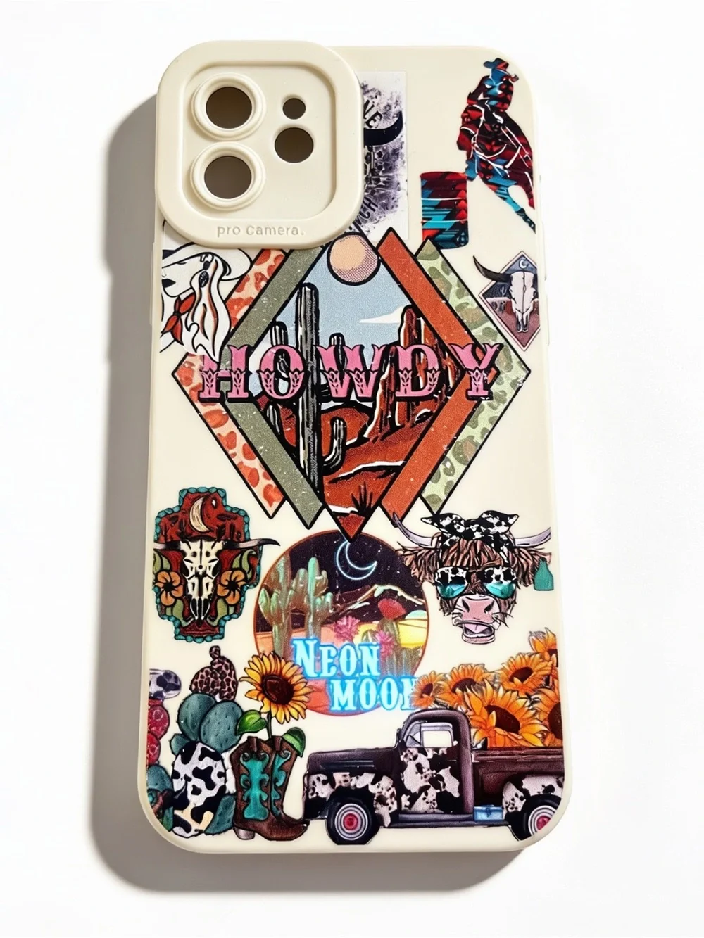 iPhone 12 western printed protective phone case • new!
